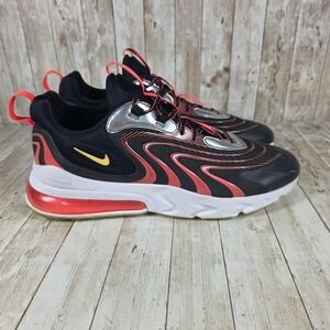 Nike Air Max 270 React ENG Sneakers Running Shoes‎ Black Red Size 15